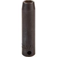 Socket, Impact, 3/8", 3/8" Drive, 6 Points, Deep Brunswick Fyr & Safety