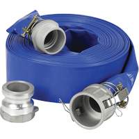 Lay-Flat Discharge Hose Kit for Water Pump, 2" x 600" TMA096 | Brunswick Fyr & Safety
