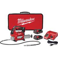 M18 Cordless 2-Speed Grease Gun Kit, Lithium-Ion, 18 V Brunswick Fyr & Safety