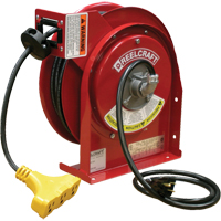 Cord Reels, 45', SJEOOW, 12 Gauge, 15 A Brunswick Fyr & Safety