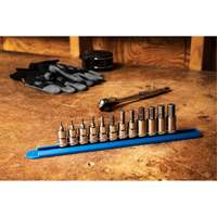 Metric Socket Set, Hex, 3/8" Drive, 12 Pcs Brunswick Fyr & Safety