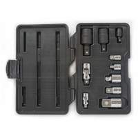 Jeu de douilles &agrave; joints et d'adaptateurs de douilles universelles 1/4", 3/8" et 1/2" &agrave; 10 pi&egrave;ces Brunswick Fyr & Safety