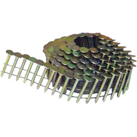 Clous &agrave; toiture &agrave; tige lisse en rouleaux &agrave; 15° Brunswick Fyr & Safety