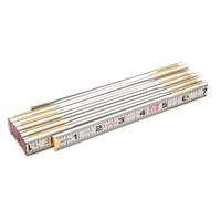 R&egrave;gle en bois pliante, 6' lo, Bois, Graduations de 1/6" Brunswick Fyr & Safety