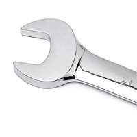 72-Tooth 12 Point Reversible Ratcheting SAE Wrench Set with Tool Roll, Combination, 7 Pieces, Imperial Brunswick Fyr & Safety