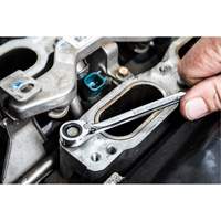 72-Tooth 12 Point Reversible Ratcheting SAE Wrench Set, Combination, 13 Pieces, Imperial Brunswick Fyr & Safety