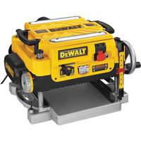 2-Speed Thickness Planer, 19-3/4" W x 22-1/2" L x 13-1/2" H, 20000 RPM No Load Speed Brunswick Fyr & Safety