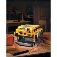 2-Speed Thickness Planer, 19-3/4" W x 22-1/2" L x 13-1/2" H, 20000 RPM No Load Speed Brunswick Fyr & Safety