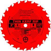 Lames de scie industrielle TCS - refente/coupe en travers &agrave; voie &eacute;troite, 9", 22 dents, Pour Bois Brunswick Fyr & Safety