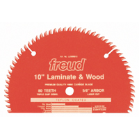 Lames de scie industrielle TCS pour panneaux de particules, 10", 80 dents, Pour Stratifi&eacute; Brunswick Fyr & Safety