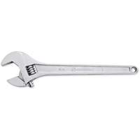 Adjustable Tapered Handle Wrench - Carded, 15" L, 1-11/16"/43 mm Max Width, Chrome/Polished Brunswick Fyr & Safety