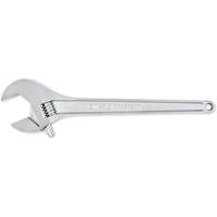 Adjustable Tapered Handle Wrench - Carded, 18" L, 2-1/16"/53 mm Max Width, Chrome/Polished Brunswick Fyr & Safety