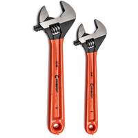 Black Oxide Wrench Set with Cushion Grips, Adjustable, 2 Pieces, Imperial and Metric Brunswick Fyr & Safety