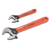 Black Oxide Wrench Set with Cushion Grips, Adjustable, 2 Pieces, Imperial and Metric Brunswick Fyr & Safety