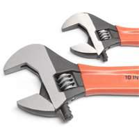 Black Oxide Wrench Set with Cushion Grips, Adjustable, 2 Pieces, Imperial and Metric Brunswick Fyr & Safety
