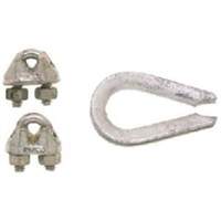 Wire Rope Clips with Thimble Set Brunswick Fyr & Safety