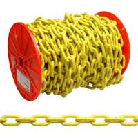 Proof Coil Chain, Low Carbon Steel, 1/4" x 60' (18.3 m) L, Grade 30, 1300 lbs. (0.65 tons) Load Capacity TTB310 | Brunswick Fyr & Safety