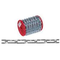 Straight Link Coil Chain, Low Carbon Steel, 2/0 x 120' (36.6 m) L, 520 lbs. (0.26 tons) Load Capacity TTB311 | Brunswick Fyr & Safety