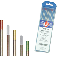 Tungsten Electrodes, 0.020" Dia. x 7" L TTT410 | Brunswick Fyr & Safety