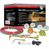 Silver Heavy-Duty Welding & Cutting Outfi ts, 3/4" Cut, 1/2" Weld TTV022 | Brunswick Fyr & Safety