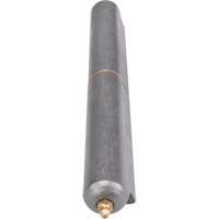 Weld-On Hinge, 1.102" Dia. x 10.236" L, Mild Steel w/Fixed Steel Pin TTV446 | Brunswick Fyr & Safety