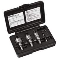 Carbide Hole Cutter Set with Heavy-Duty Carry Case, 4 Pieces Brunswick Fyr & Safety