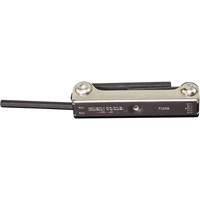 Folding Hex Key Set, 7 Pcs., Metric Brunswick Fyr & Safety