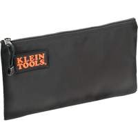 Zipper Tool Pouch, Ballistic Nylon, 1 Pockets, Black Brunswick Fyr & Safety