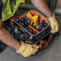 Fourretout Tradesman Pro, Nylon balistique, 40 pochettes, Noir/Orange Brunswick Fyr & Safety