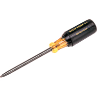 Square Recess Screwdriver, #3 Tip, Round, 12-1/4'' L, Cushion Grip Handle Brunswick Fyr & Safety