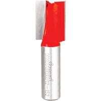 Router Bit - Double Flute Straight Bit, 3/4" Dia., 1-1/4" H, 2-1/2" L, 1/2" Shank Brunswick Fyr & Safety