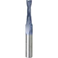 Up Spiral Router Bit, 1/4" Dia., 1" Carbide Height, 2-1/2" L, 1/4" Shank Brunswick Fyr & Safety