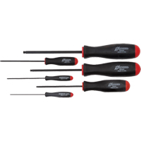 Ball Driver Screwdriver Sets - Metric, 6 Pcs. Brunswick Fyr & Safety