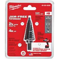 Foret &eacute;tag&eacute; no 8, 1/2" - 1", Incr&eacute;ments de 1/16", Acier rapide Brunswick Fyr & Safety