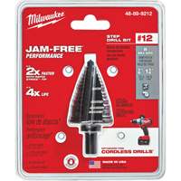 Foret &eacute;tag&eacute; no 12, 7/8" - 1-3/8", Acier rapide Brunswick Fyr & Safety