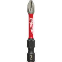 Tr&eacute;pan &agrave; choc Shockwave, Phillips, Embout #2, Prise 1/4", Longueur 2" Brunswick Fyr & Safety