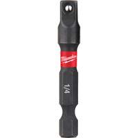 Shockwave Impact Driver Socket Adapters, 1/4" Drive Size, 1/4" Male Size, Ball, 1-7/8" L Brunswick Fyr & Safety
