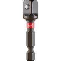 Shockwave Impact Driver Socket Adapters, 1/4" Drive Size, 3/8" Male Size, Ball, 1-7/8" L Brunswick Fyr & Safety
