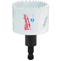 Hole Dozer Hole Saw with Arbor, 2-1/8", 1-5/8" Depth of Cut, Bi-Metal Brunswick Fyr & Safety