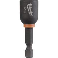Shockwave Impact Duty Nut Driver, 1/4" Tip, 7/16" Drive, 1-7/8" L, Magnetic Brunswick Fyr & Safety
