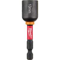 Shockwave Impact Duty Nut Driver, 1/4" Tip, 13 mm Drive, 2-9/16" L, Magnetic Brunswick Fyr & Safety