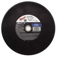 High Speed Cut-Off Wheel, 12" x 1/8", 1" Arbor, Type 1, Aluminum Oxide, 4365 RPM Brunswick Fyr & Safety
