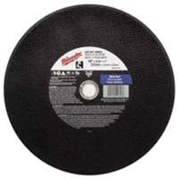 Premium Cut-Off Wheels, 12" x 1/8", 20 mm Arbor, Type 1, Silicon Carbide, 4365 RPM Brunswick Fyr & Safety