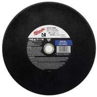 General Purpose Cut-Off Wheels, 14" x 3/32", 1" Arbor, Type 1, Aluminum Oxide, 4365 RPM Brunswick Fyr & Safety