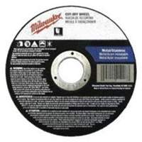 General Purpose Cut-Off Wheels, 4-1/2" x 0.045", 7/8" Arbor, Type 1, Aluminum Oxide, 13580 RPM Brunswick Fyr & Safety