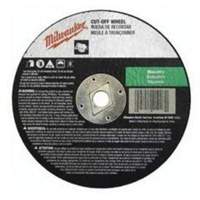 Reinforced Cut-Off Wheels, 7" x 1/8", 5/8" Arbor, Type 1, Silicon Carbide, 8730 RPM Brunswick Fyr & Safety