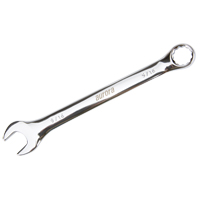 Combination Wrench, 12 Point, 9/16", Chrome Finish Brunswick Fyr & Safety