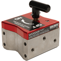 Mag90 On/Off Magnetic Squares, 4-1/4" L x 4" W x 4-3/4" H, 1000 lbs. Brunswick Fyr & Safety