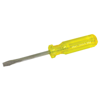 Tournevis fendu, 1/4", 8-1/4" lo, Prise Plastique Brunswick Fyr & Safety