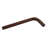 Cl&eacute; hexagonale courte, embout Hexagonale, 1/16" x 1,5" lo, Forme en L Brunswick Fyr & Safety